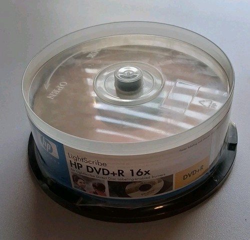 Lightscribe dvd r - hp, dvd+r