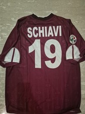 maglia salernitana 2004 2005 match worn schiavi 19 serie b tim