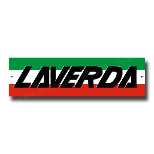 Laverda moto métal signe - métal,