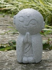 Statua Di Pietra Buddha Jizo Pacifico 15Cm