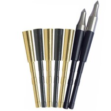 12pcs Adattatore Inserto Freccia Connettore ID4,2mm Albero Tiro con l'arco Fai da Teste Larghe Punti