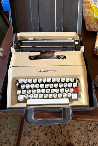 Macchina scrivere olivetti - macchina,