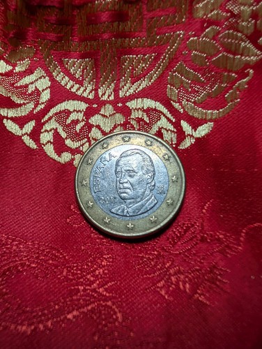 Moneta rara euro spagna - euro,