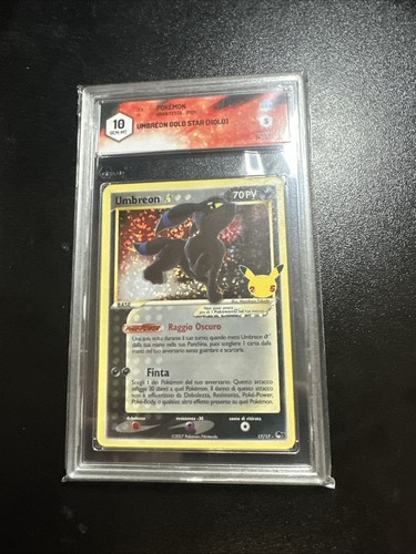 Pokémon umbreon gold star - gold,