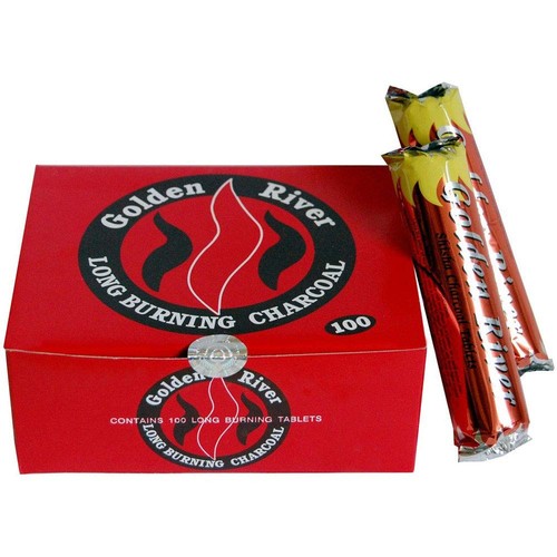 Carbone narghile 33mm pezzi - carbone,