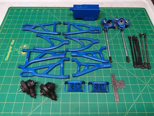 Traxxas nitro revo blu bracci - revo,