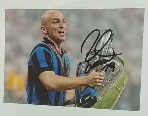 Autografo esteban cambiasso - autografo,
