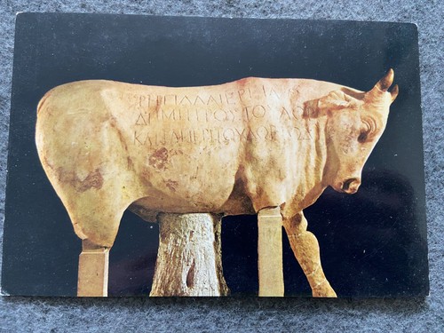 Olimpia toro in bronzo - in,