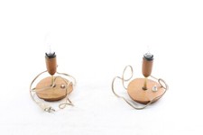 2 X Vecchia Lampada Lampada Da