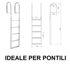 SCALETTA PER PONTILI E PORTI