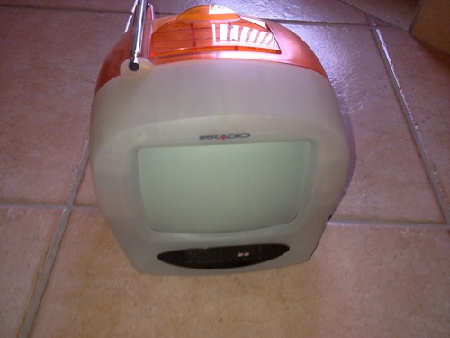 Televisore irradio portatile - televisore,
