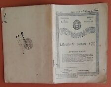 Libretto Casse di risparmio