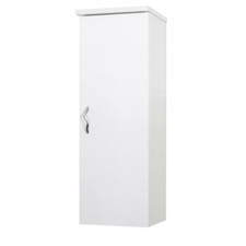 Pensile 1 Anta cm 24x24Px75H Bianco multiuso bagno ripostiglio 