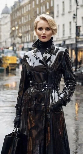 Cappotto lungo donna - , pvc
