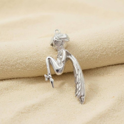 Collana con ciondolo angelo - ciondolo,