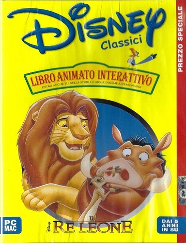 Disney leone libro - il,