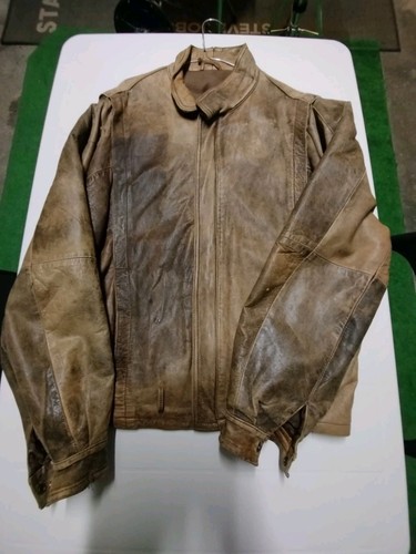 Giubbotto pelle vintage - giubbotto,