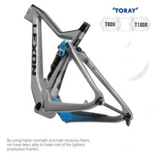 Telaio bici XC sospensione