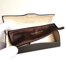 fodero occhiali da sole custodia OLIVER PEOPLES sunglasses case astuccio box