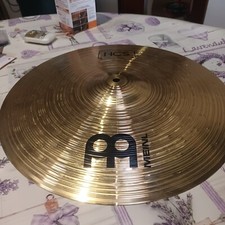 set piatti batteria  2 CHARLESTON 13" MEINL - 1 CRASH 16" MEIN- 1 RIDE 20" TOSCO