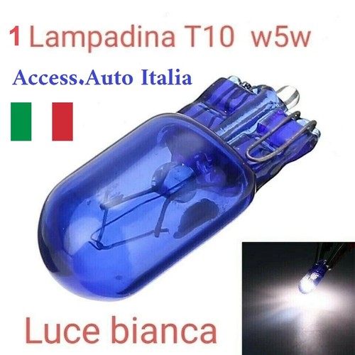Una lampadina alogena - una, t10