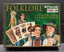 Folklore - 2 x 55 carte da