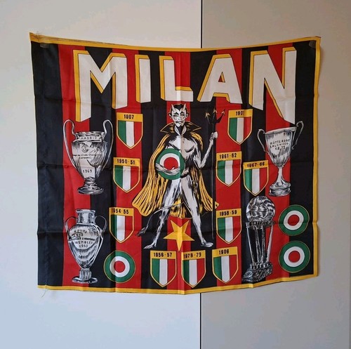 Bandiera milan 70x60 - 70x60,