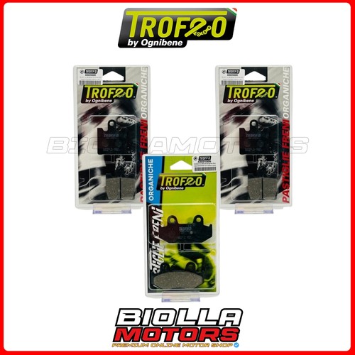 Kit pastiglie freno trofeo - kit,