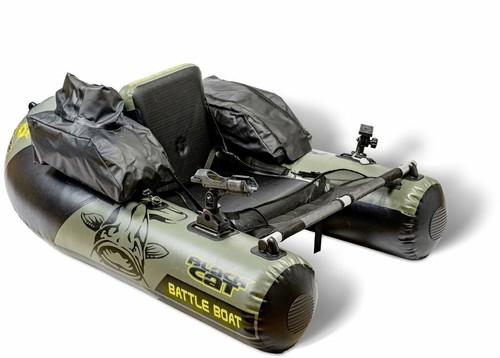Black cat battle boat - cat,