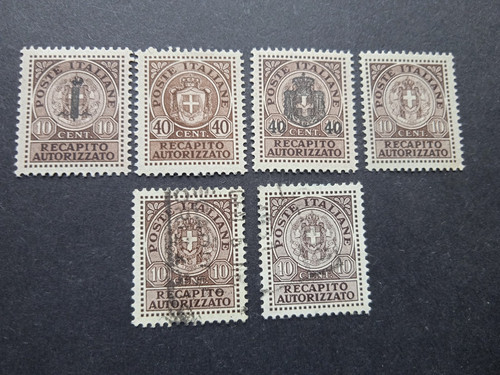 1945 regno italia - regno, recapito