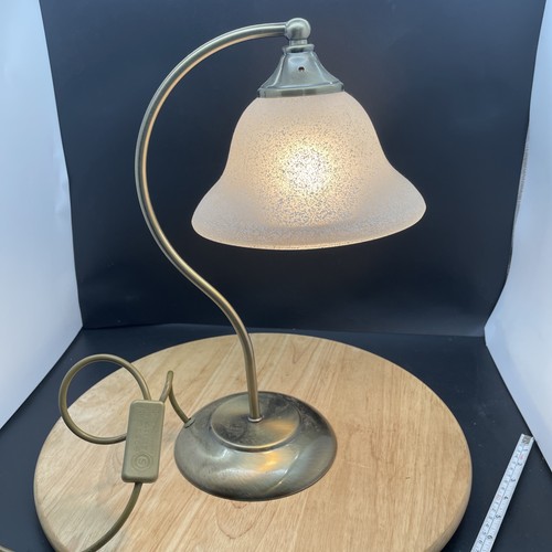 Brass desk lamp with - brass,