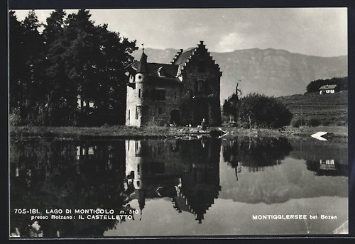 Bolzano lago monticolo il - lago, monticolo,