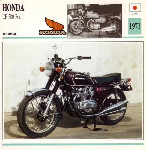 Fiche moto honda 500 - honda,