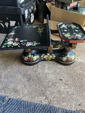 Vintage hand painted weighing - hand,