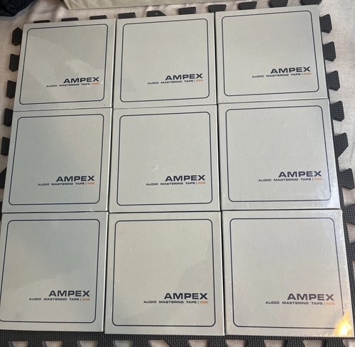 Ampex audio mastering tape 406 - ampex,