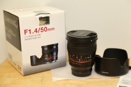 Samyang 50mm umc per - f1.4/50mm,