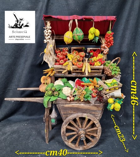 Presepe napoletano carro - presepe,