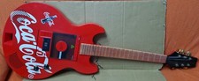 Chitarra pubblicitaria Coca Cola con Radio- Cd non testata