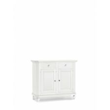 CREDENZA MADIA DISPENSA 2 PORTE BIANCO OPACO ARTE POVERA CLASSICO 103X43X96H