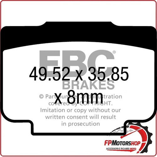Pastiglie freno moto - freno,