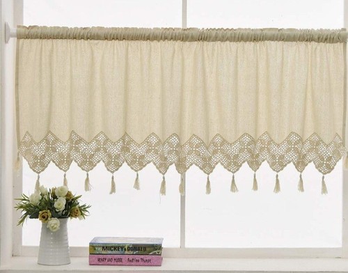 Valance cotone con nappe - valance,
