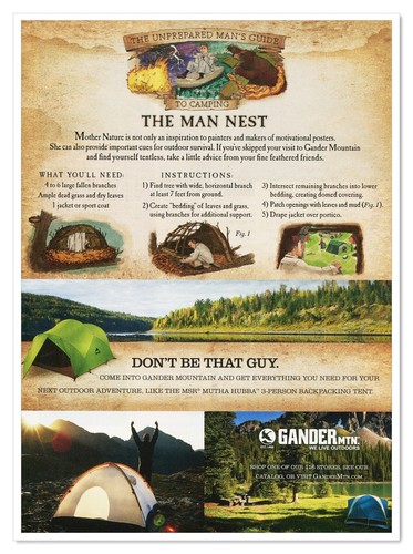 Tenda gander mountain - gander,