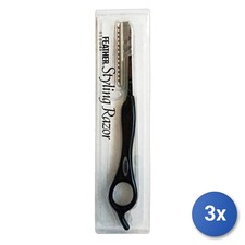 3x Rasoio Barbiere Completo