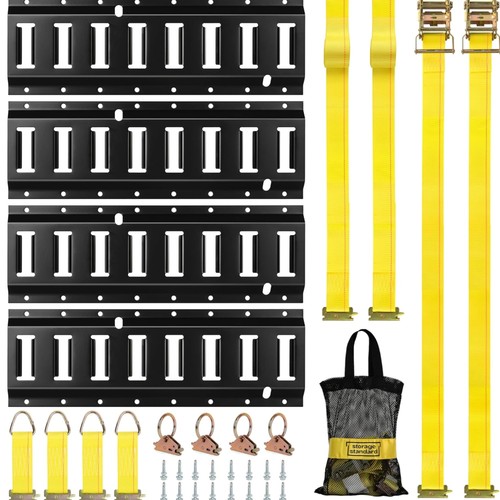 Track rail tie down - tie-down, 4