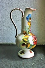 Vaso brocca ceramica dipinto e