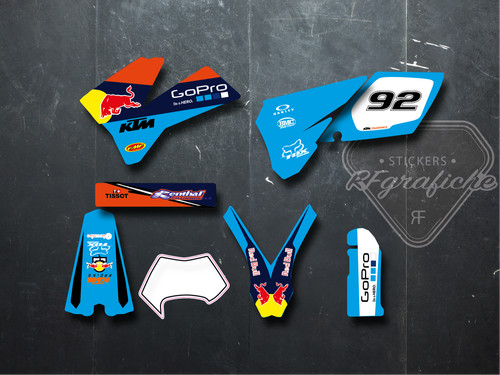 Grafiche ktm exc - exc/exc-f, enduro