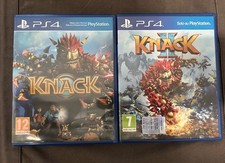 Lotto Bundle 2 Giochi PlayStation Knack e Knack 2 PS4 Ps5