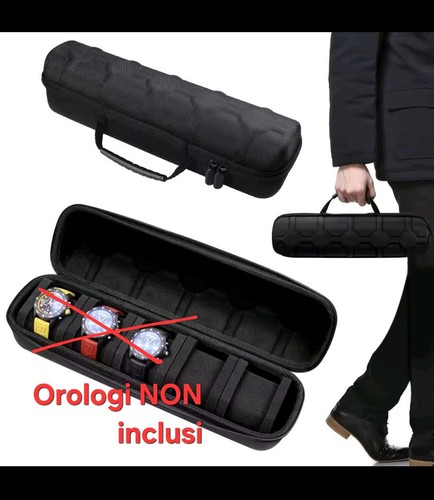 Porta orologi nero - 1,