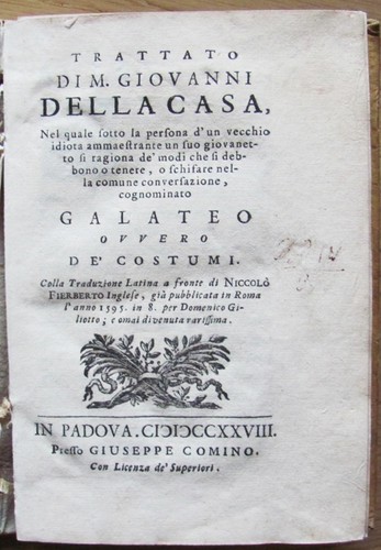 Della casa trattato - della,