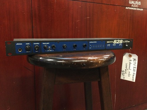 Motu 828 firewire channel - firewire,